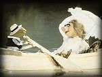 Kermit and Piggy in The Muppet Movie