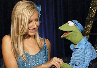 Kermit and Ashley Tisdale