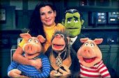 Kermit, Fozzie, and Billy Crystal