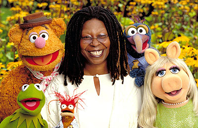 Whoopi Goldberg and The Muppets