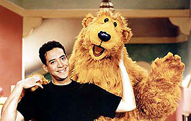 Noel MacNeal and Bear from Bear in the Big Blue House