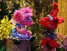 Abby and Elmo