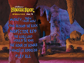 Fraggle Rock Main Menu
