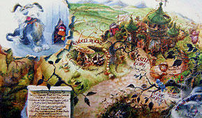 Michael Frith Illustrated Poster