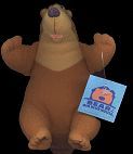 Promotional Bear in the Big Blue House Bean Bag Doll