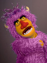 Muppet Whatnot Purple Monster at FAO Schwarz